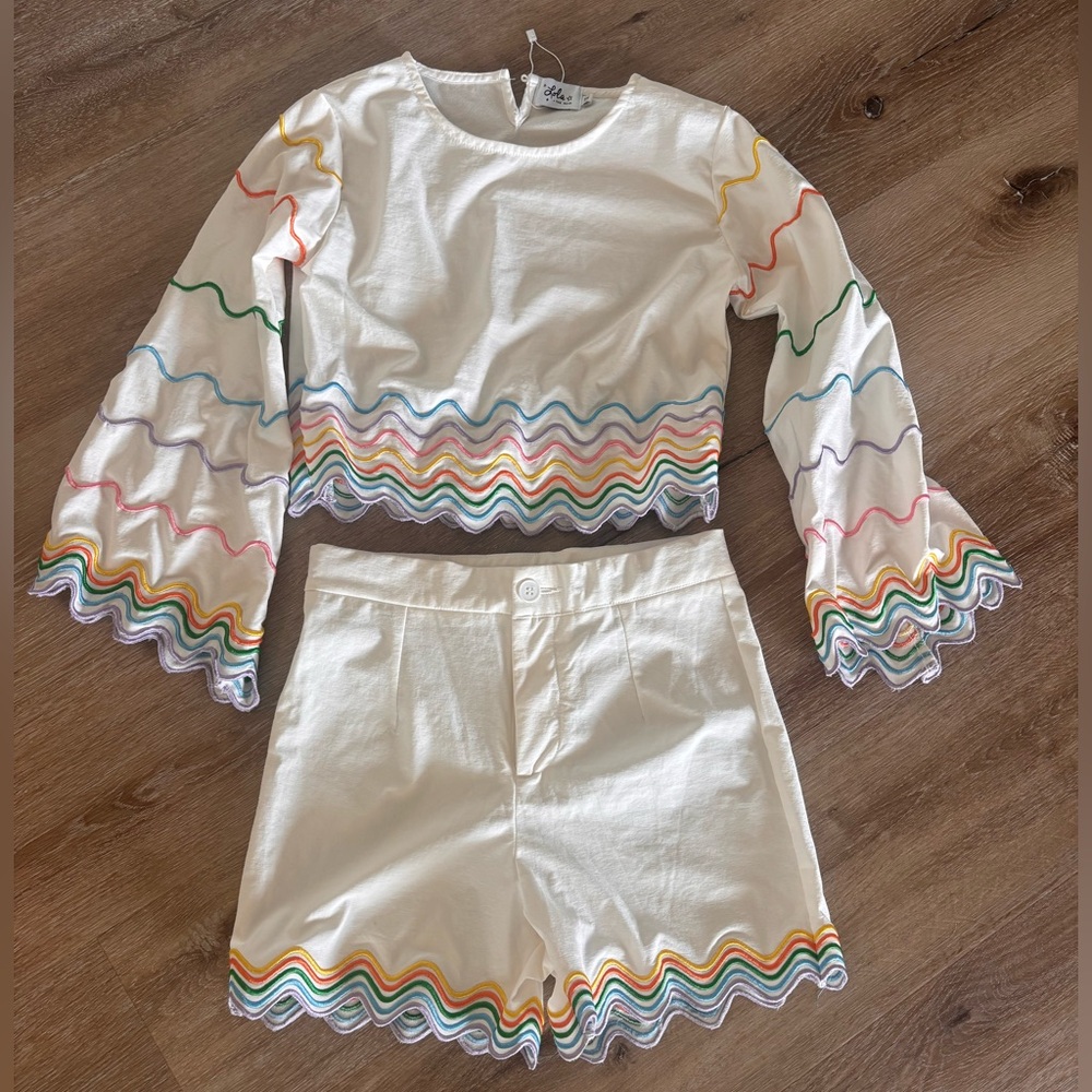 Lola + The Boys Cream Apparel